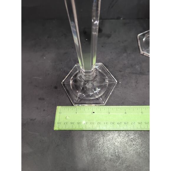 Mikasa Crystal Candlestick Holders, Cambridge Vintage, German, Set‎ of 2 - Picture 9 of 9